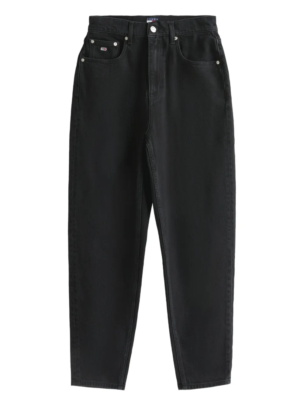 Tommy Jeans Logo-detail Denim In Black