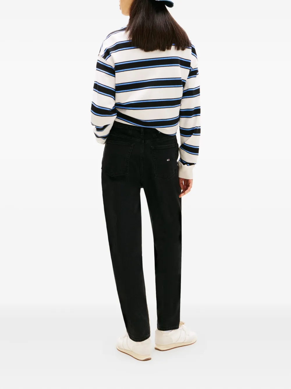 Tommy Jeans Logo-detail Denim In Black