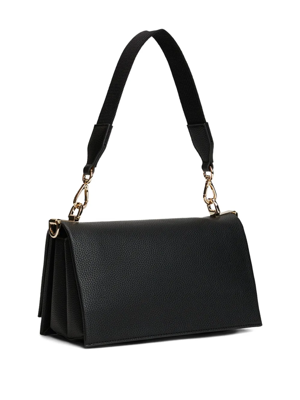 Tommy Hilfiger Logo Plaque Crossbody Bag In Black