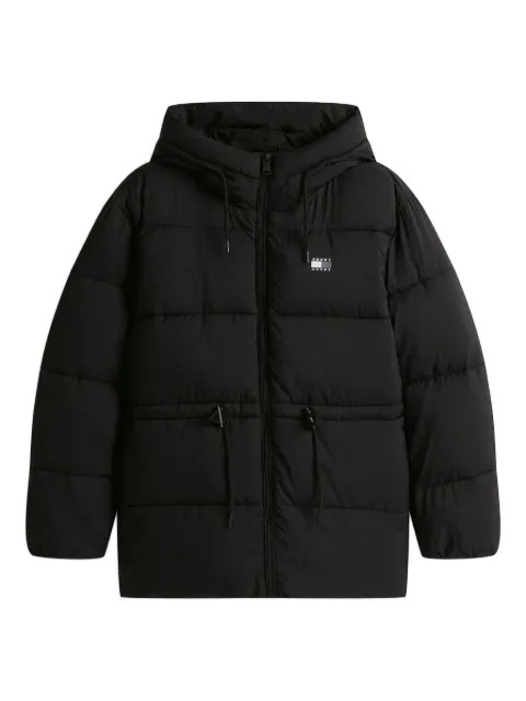 Tommy Jeans chamarra con capucha y cordones