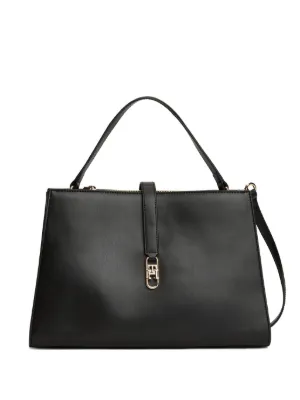 Kenzo レザーショルダーバッグ | ブラック | FARFETCH JP