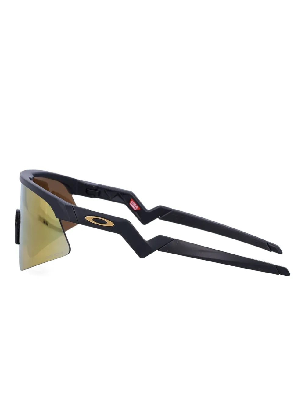 OAKLEY KID Resistor zonnebril met geometrisch montuur Zwart
