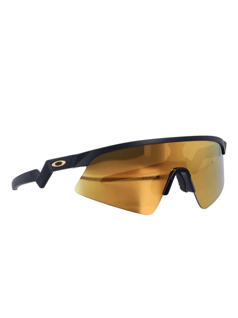 OAKLEY KID Resistor zonnebril met geometrisch montuur - Zwart