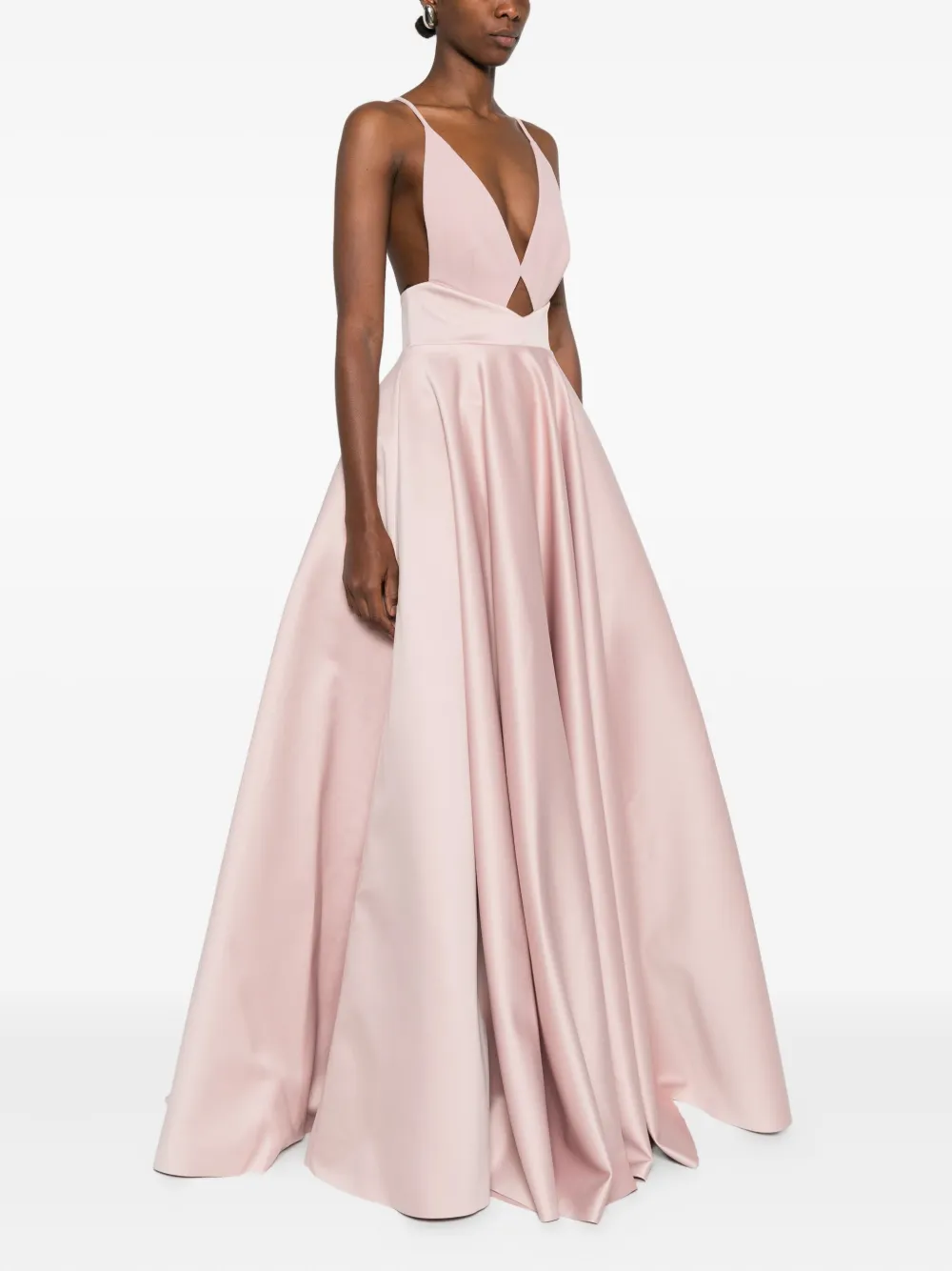 Solace London Avallon Maxi Dress In Pink
