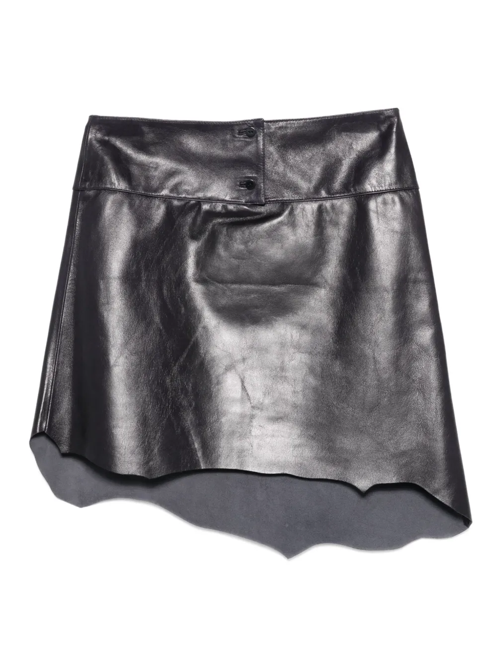 Paloma Wool asymmetric mini skirt - Nero
