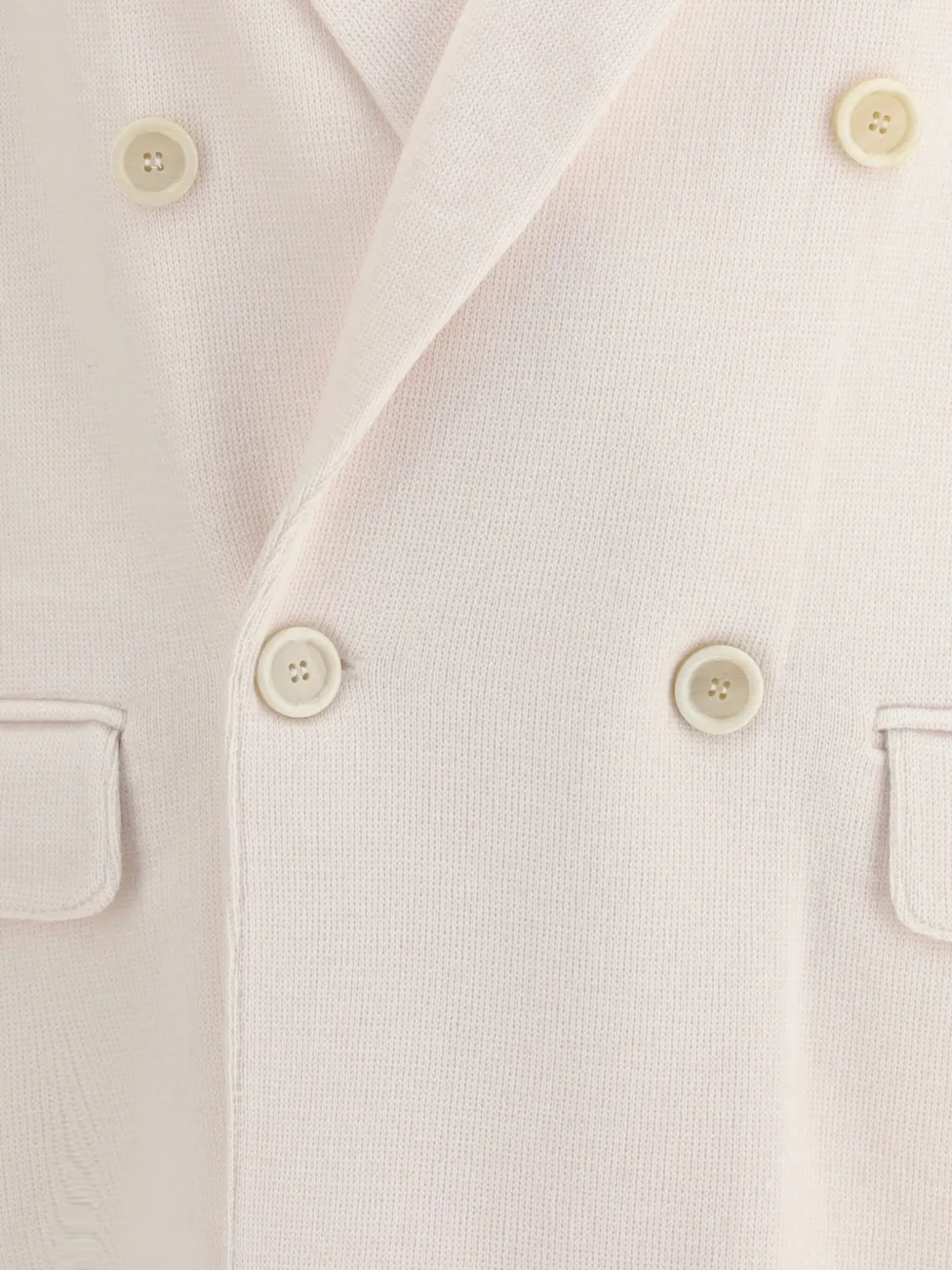 Lardini Blazer met dubbele rij knopen en zak Beige