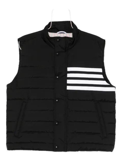 Thom Browne ripstop down-filled 4-Bar gilet