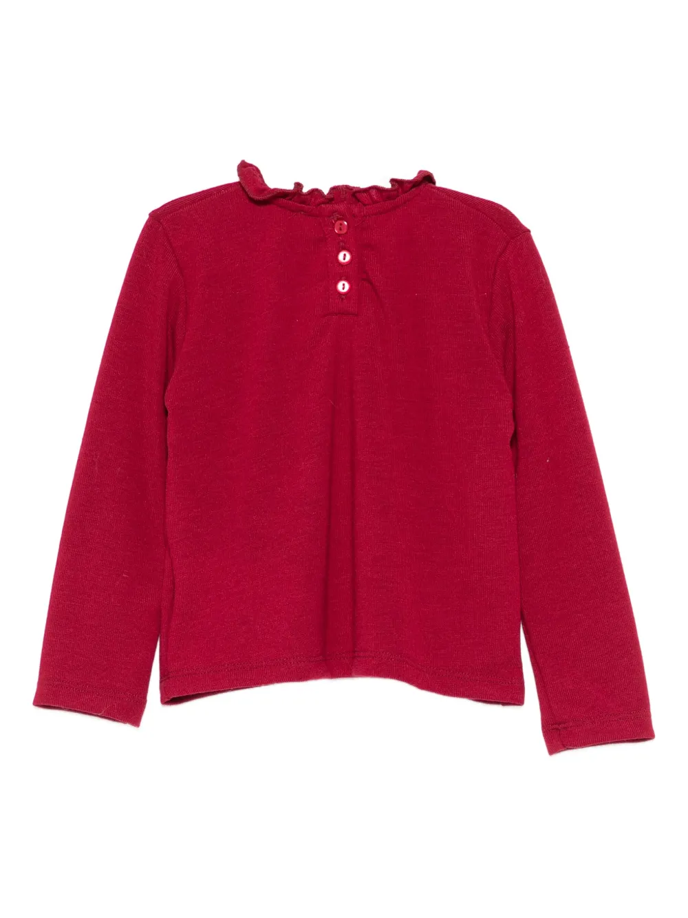 Miss Grant Kids Top met ruches Rood