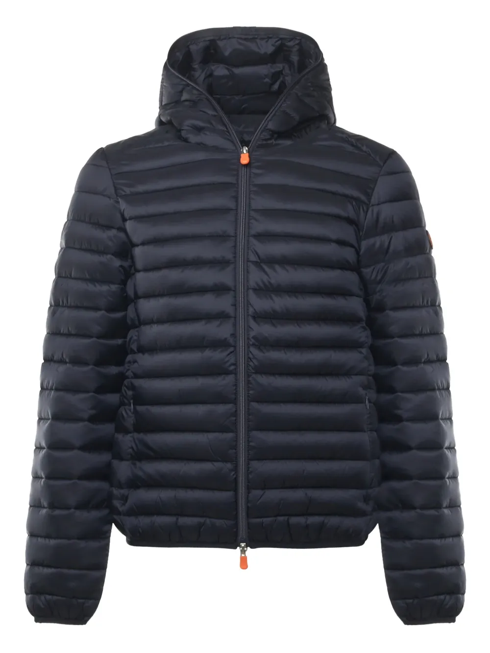 Save The Duck hooded zip ripstop jacket | Blue | Image 1