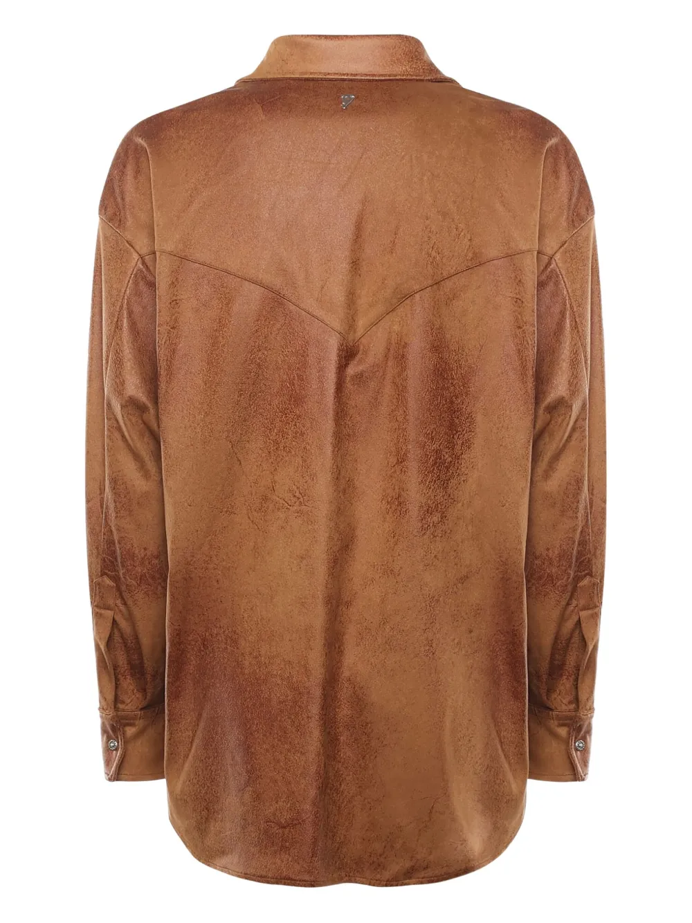 DONDUP flap-pocket shirt - Bruin