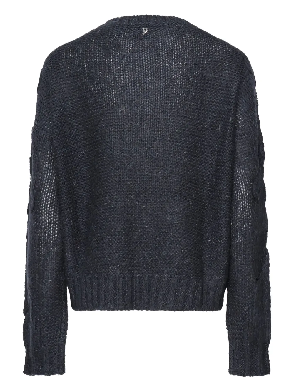 DONDUP drop-shoulder ribbed-hem sweater | Knitted Sweaters | Image 2