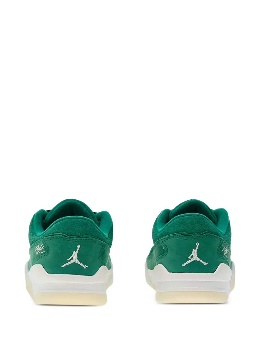 Jordan Flight Court suède sneakers Groen