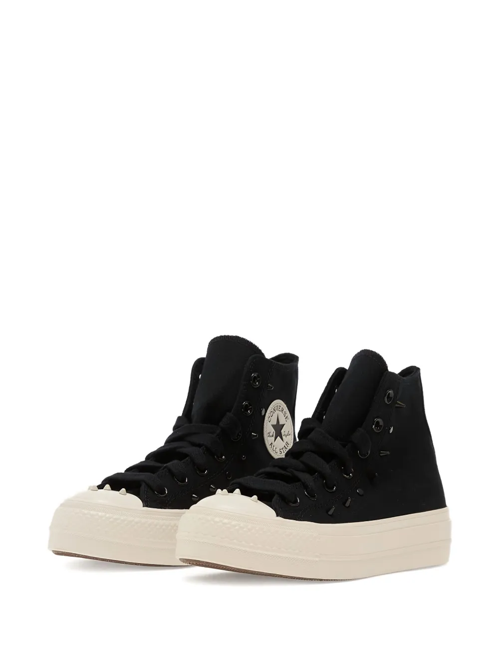 Converse Chuck Taylor All Star Lift Hi Lace-up Sneakers In Black