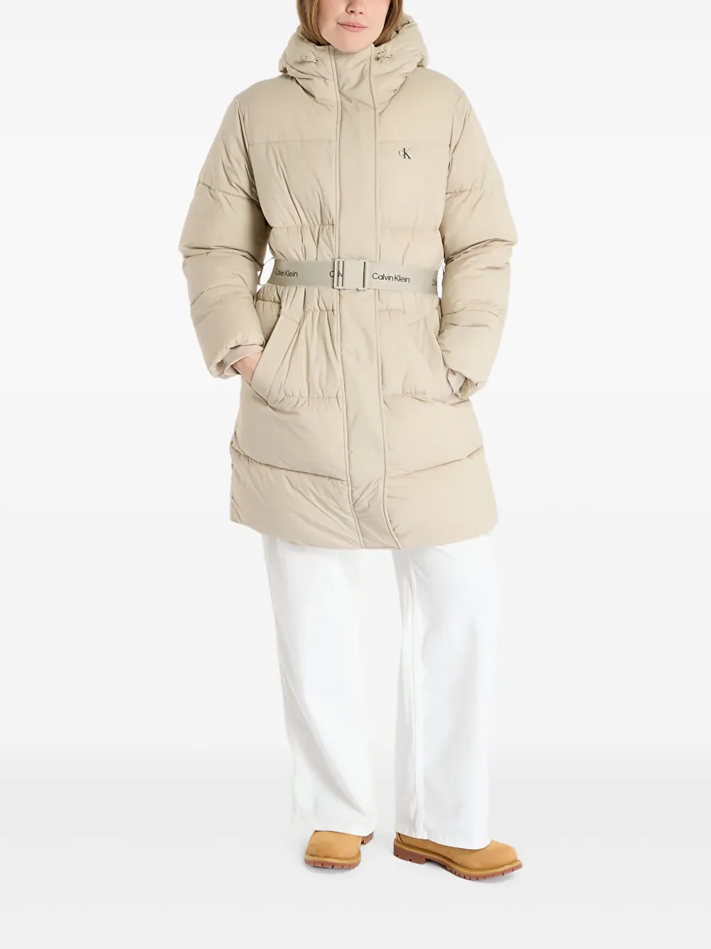 Calvin Klein Jeans abrigo con cinturón | Parkas | Image 2