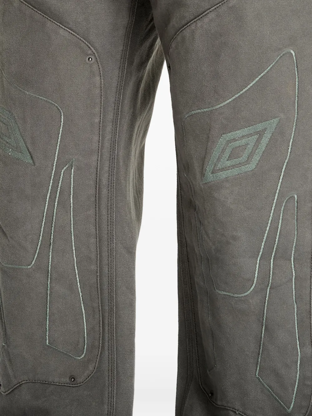 UMBRO Shinguard katoenen broek Groen