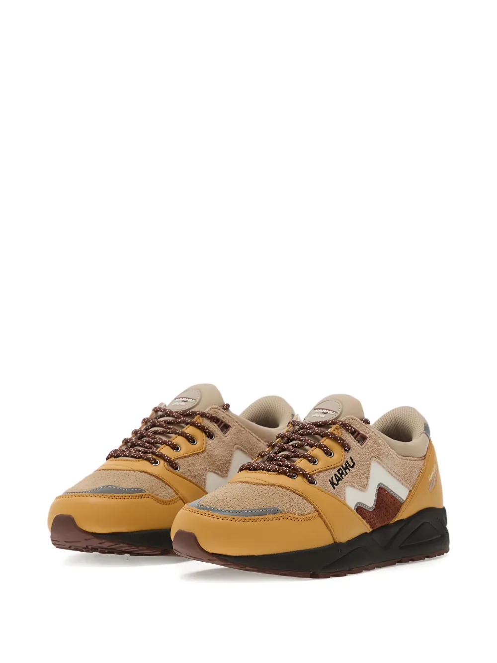 Karhu Aria 95 sneakers met zigzag-detail Geel