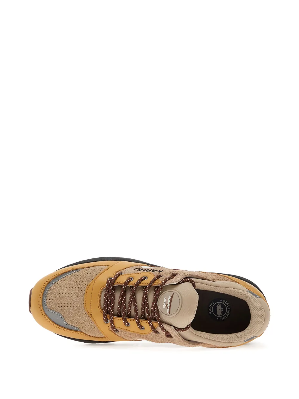 Karhu Aria 95 sneakers met zigzag-detail Geel
