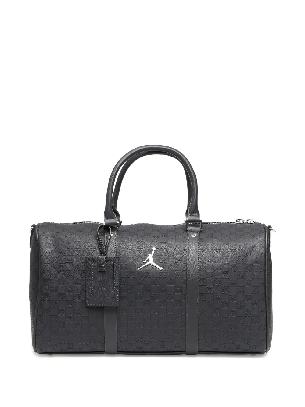 Jordan Monogram Patch-motif Luggage In Black