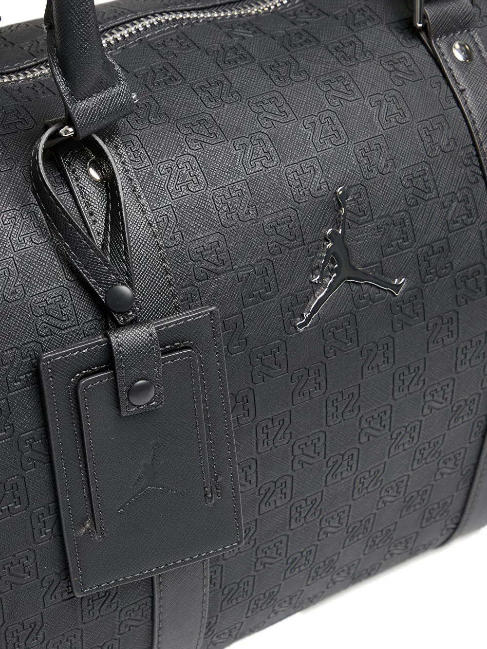 Jordan Monogram Patch-motif Luggage In Black