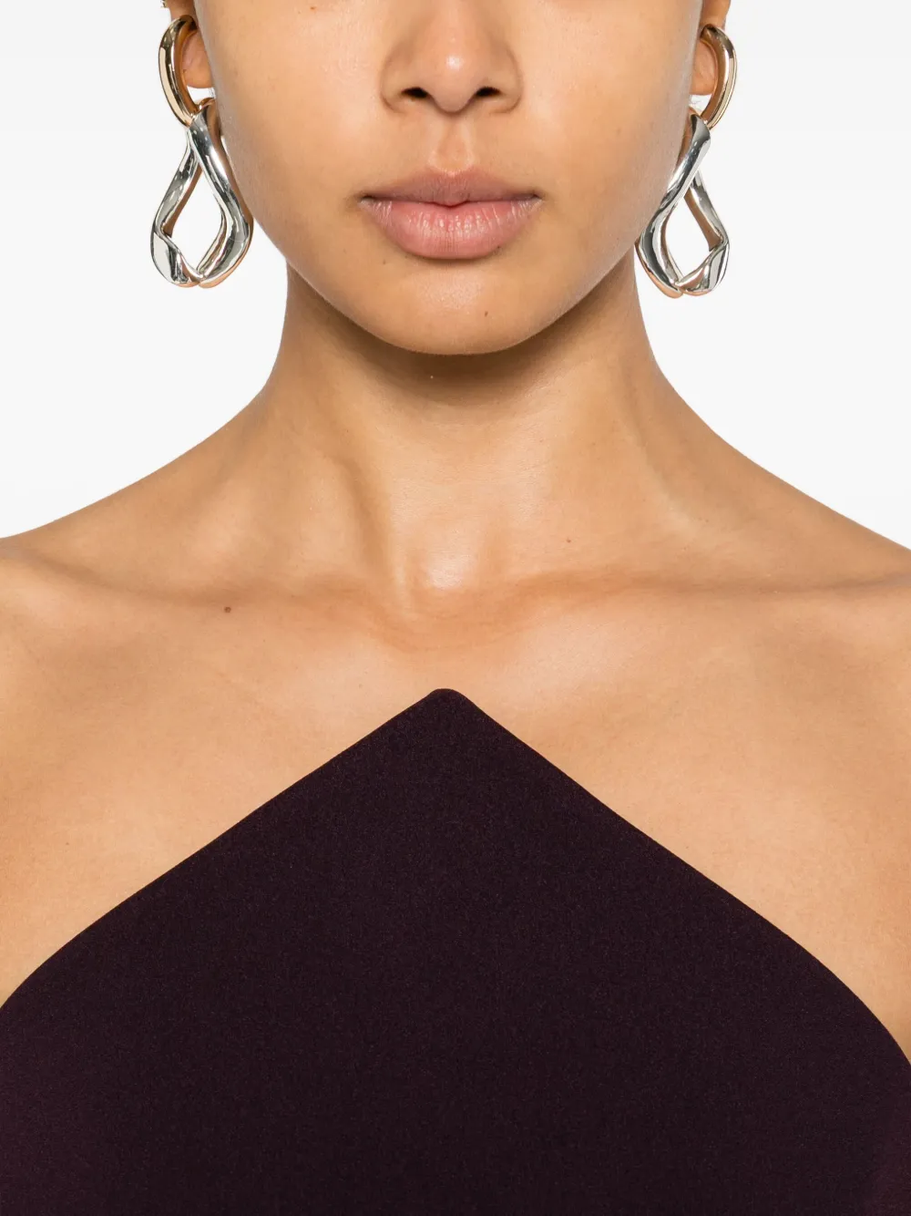 Solace London Senna maxi-jurk Paars