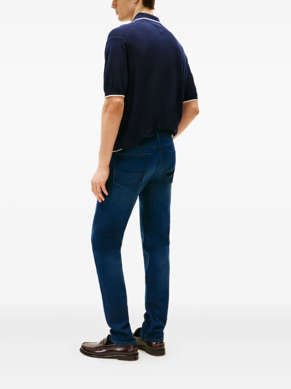 Tommy Hilfiger Stretch-cotton Jeans In Blue