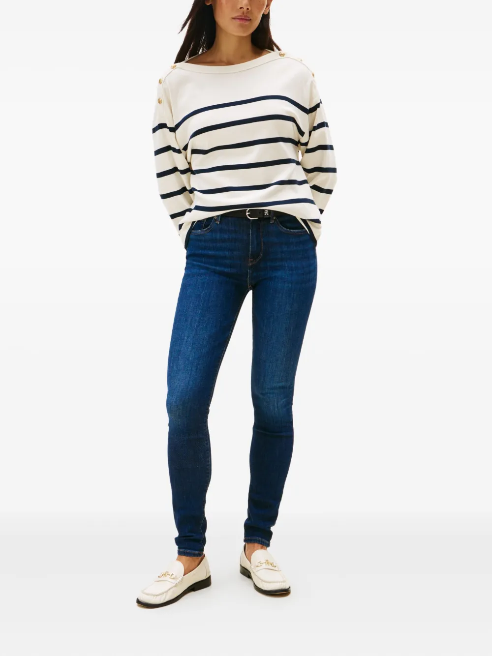 Tommy Hilfiger Jeans met zak - Blauw