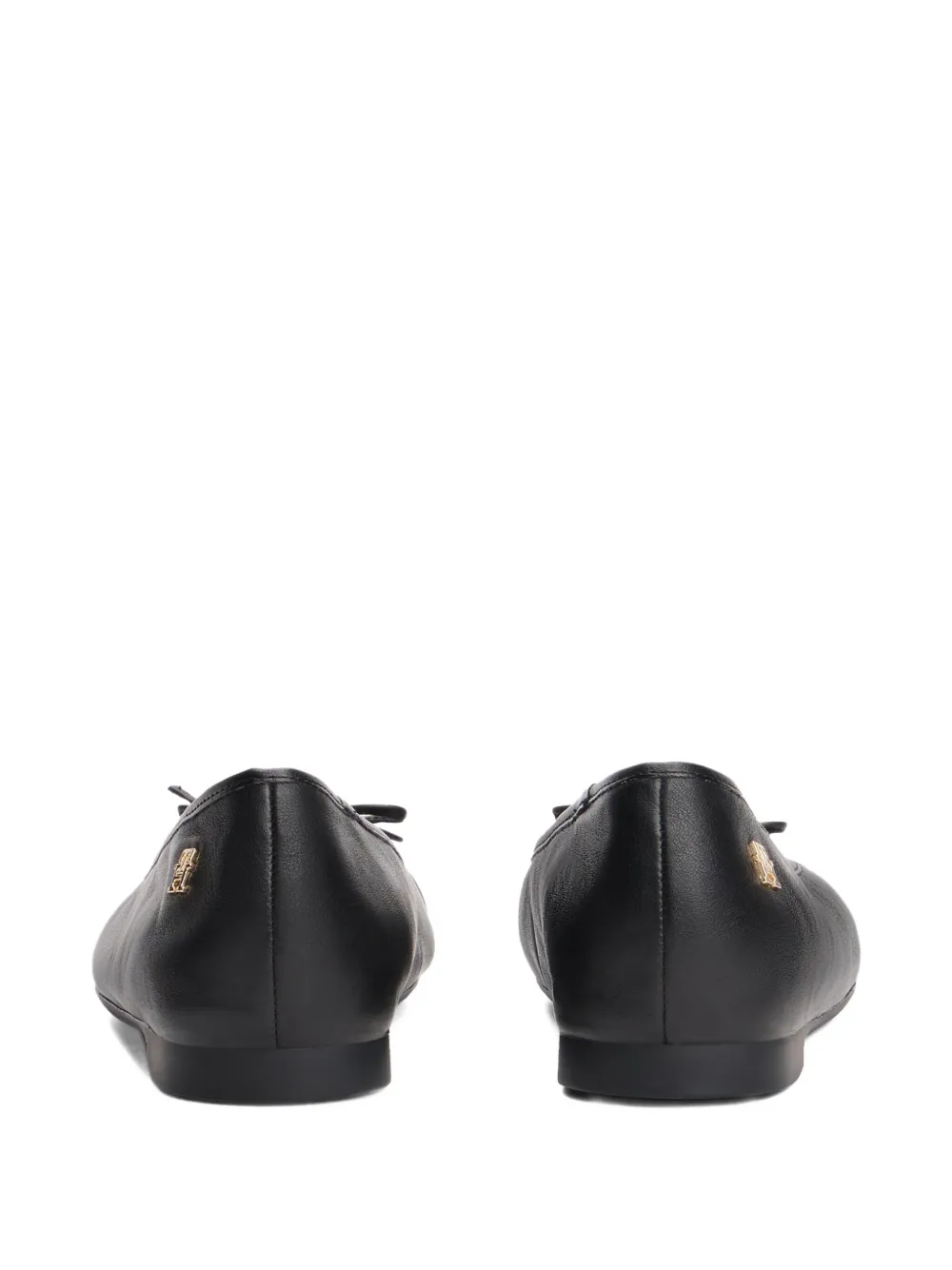 Tommy Hilfiger Ballerina's met strikdetail Zwart