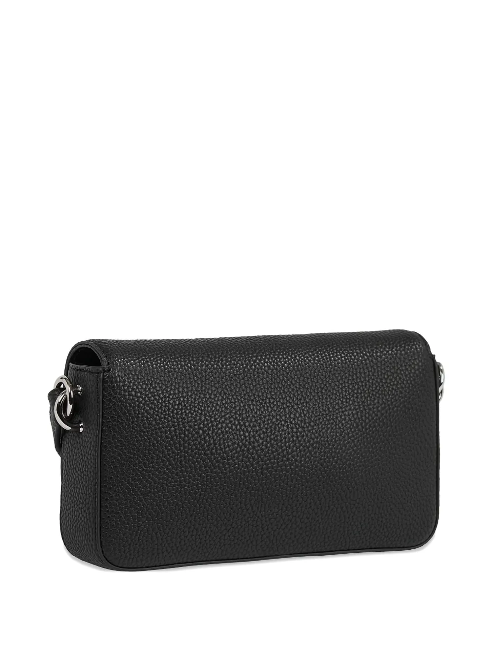 Tommy Hilfiger Logo-plaque Crossbody Bag In Black