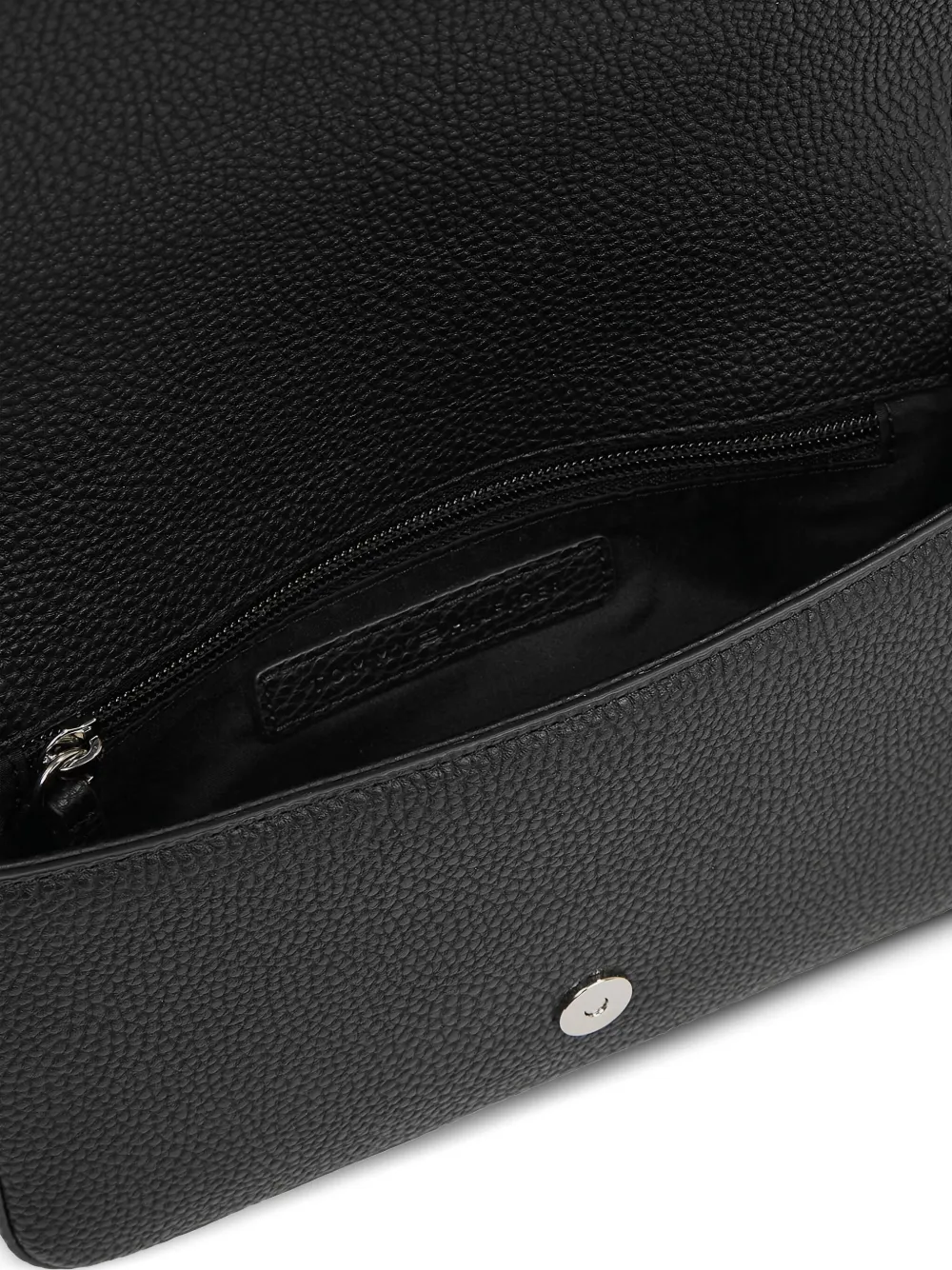 Tommy Hilfiger Logo-plaque Crossbody Bag In Black