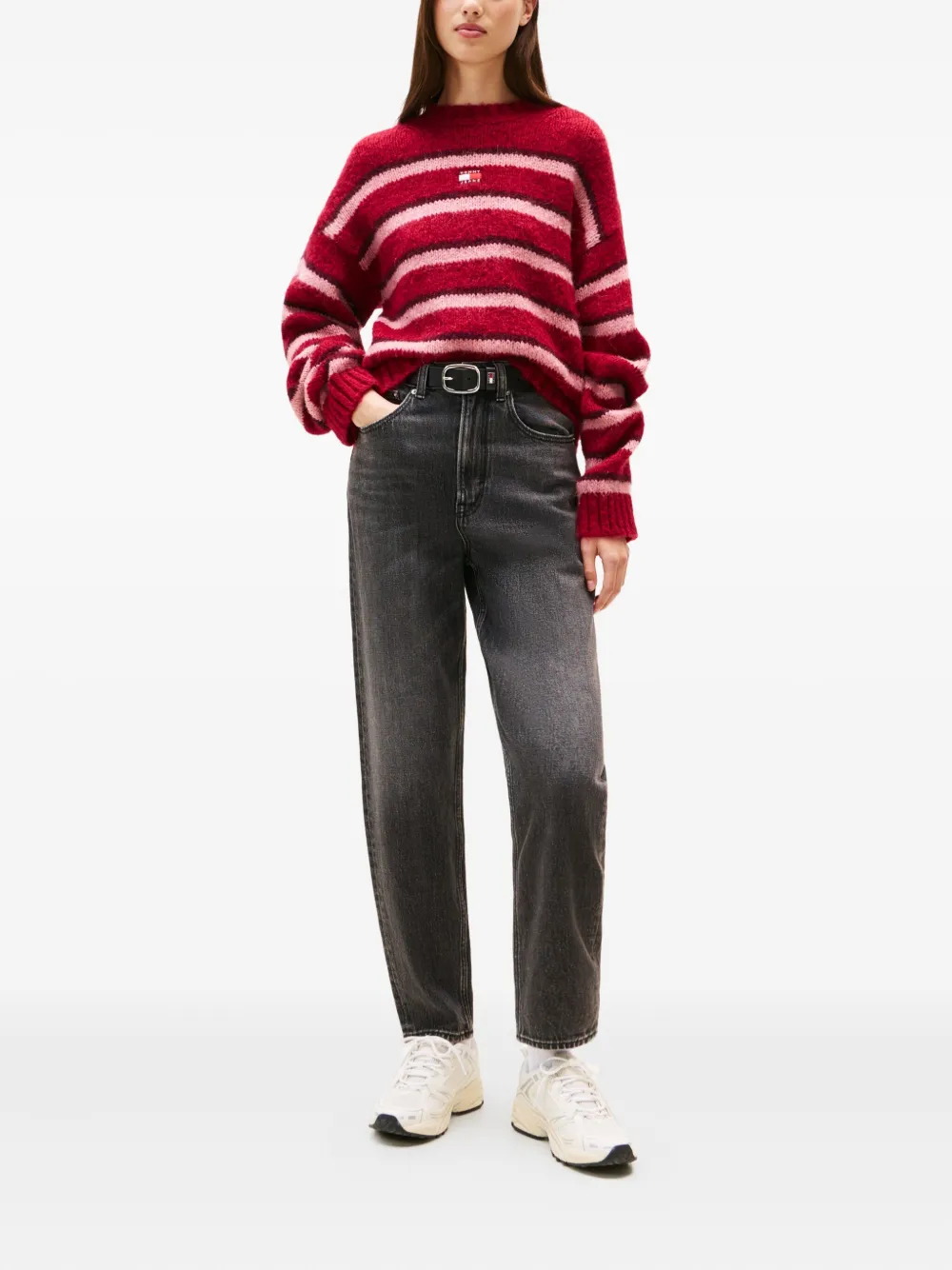 Tommy Jeans five-pocket tapered jeans - Grijs