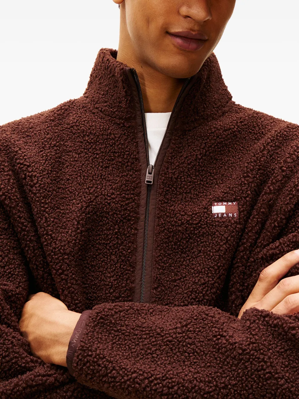 Tommy Jeans Jack met rits Bruin