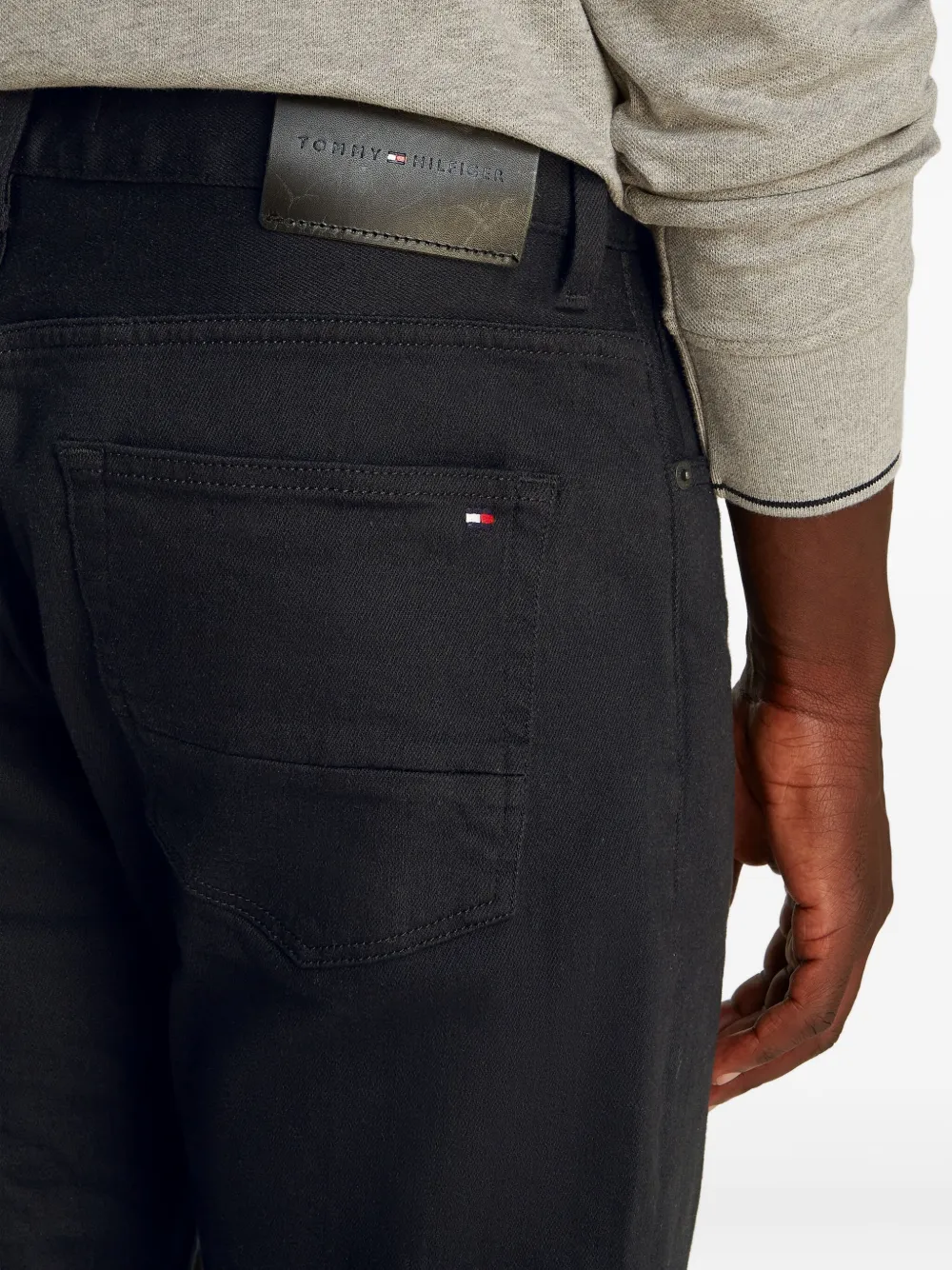 Tommy Hilfiger Core Harlem Mens Jeans In Black