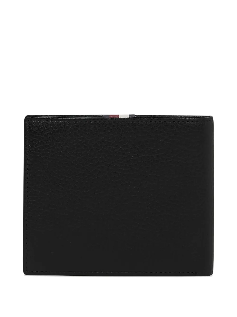 Tommy Hilfiger Bifold Leather Wallet In Black