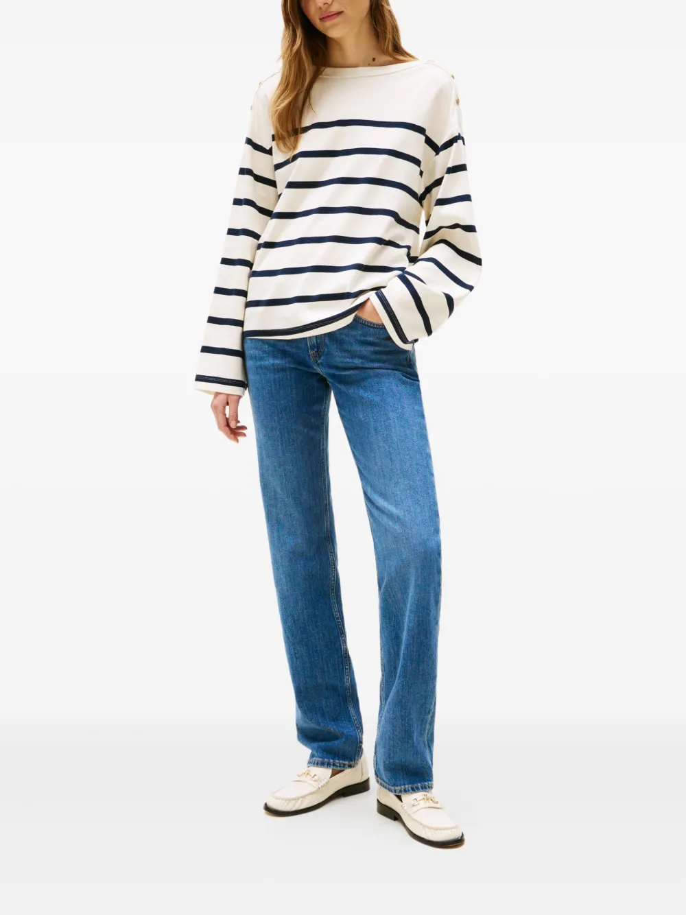 Tommy Hilfiger Jeans met zak - Blauw