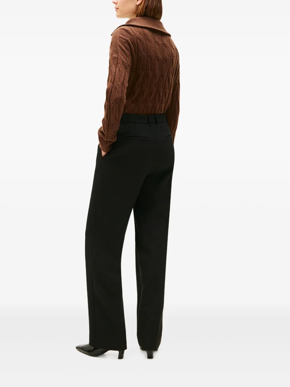 Tommy Hilfiger Broek met zak Zwart