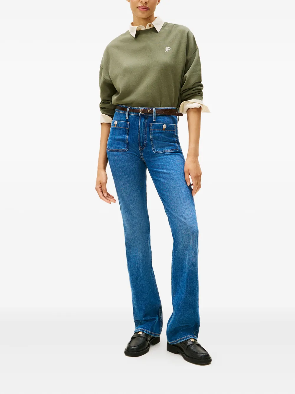 Tommy Hilfiger sudadera con logo bordado | Sudaderas | Image 2