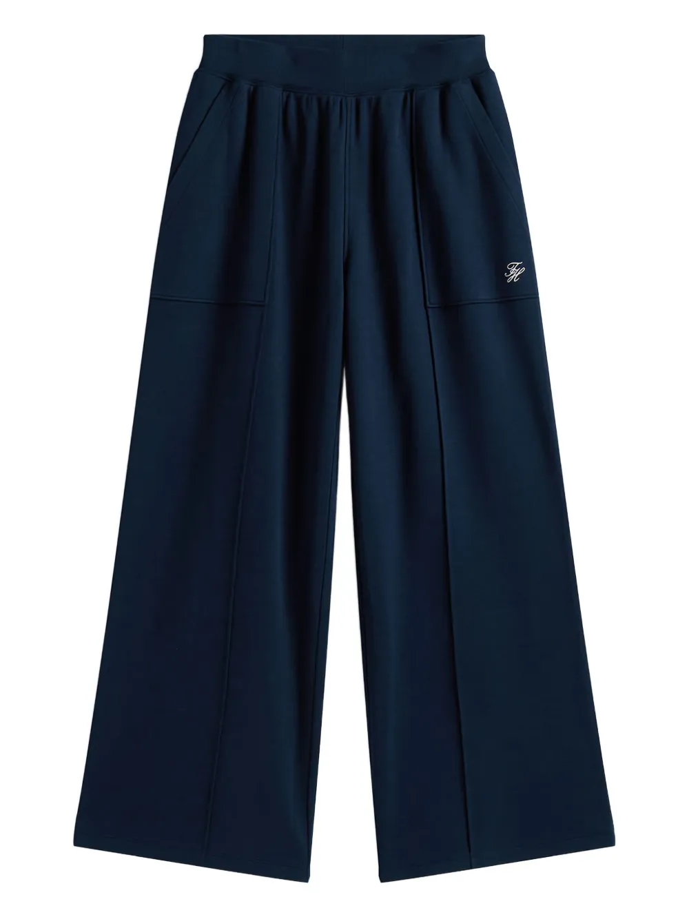 Tommy Hilfiger Logo-detail Trousers In Blue