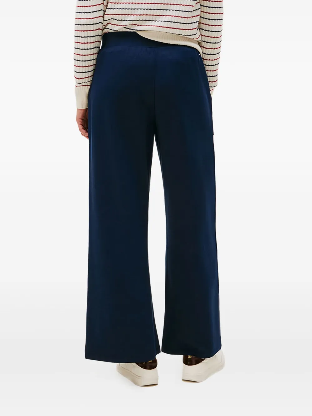 Tommy Hilfiger Logo-detail Trousers In Blue
