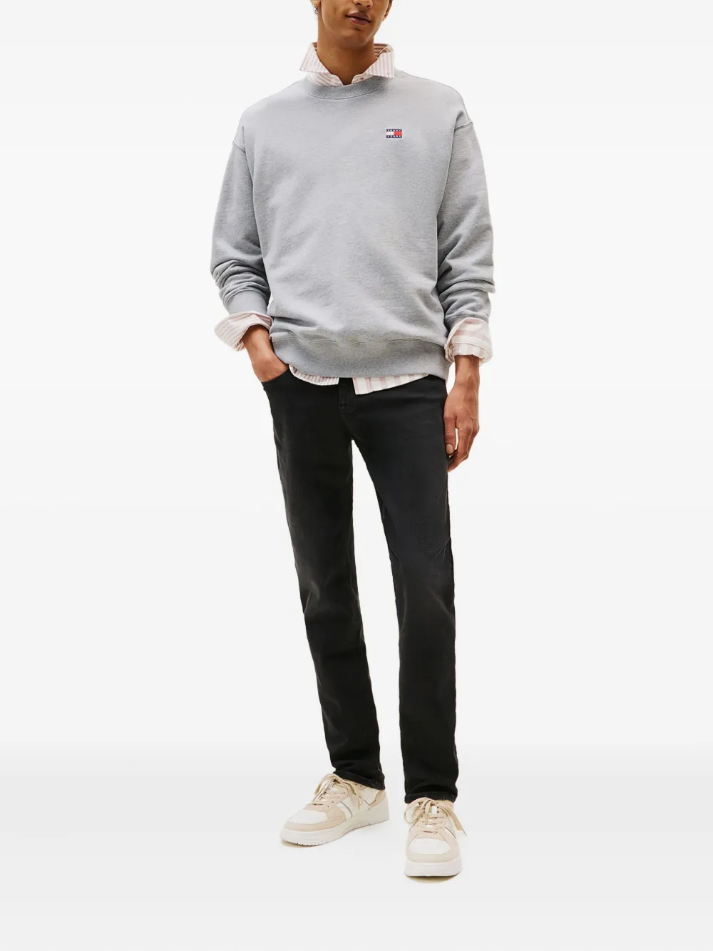 Tommy Jeans Scanton slim-fit jeans - Zwart