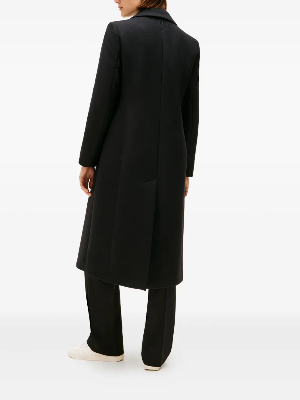 Tommy Hilfiger Pocket Coat In Black