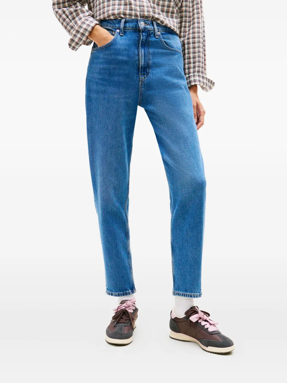 Tommy Jeans Logo-detail Jeans In Blue