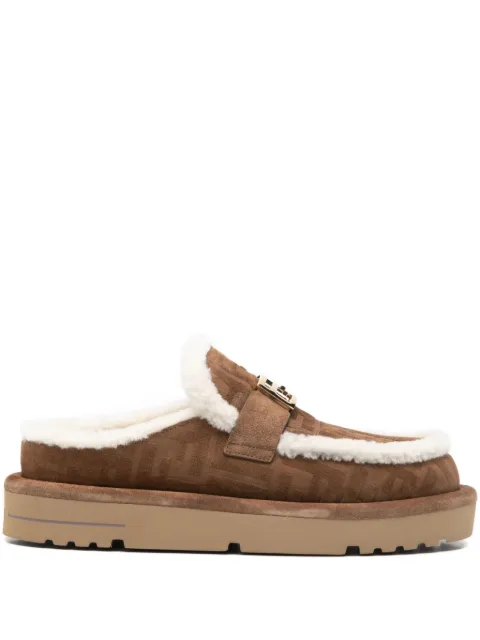 FENDI Apres Chic logo-buckle mules