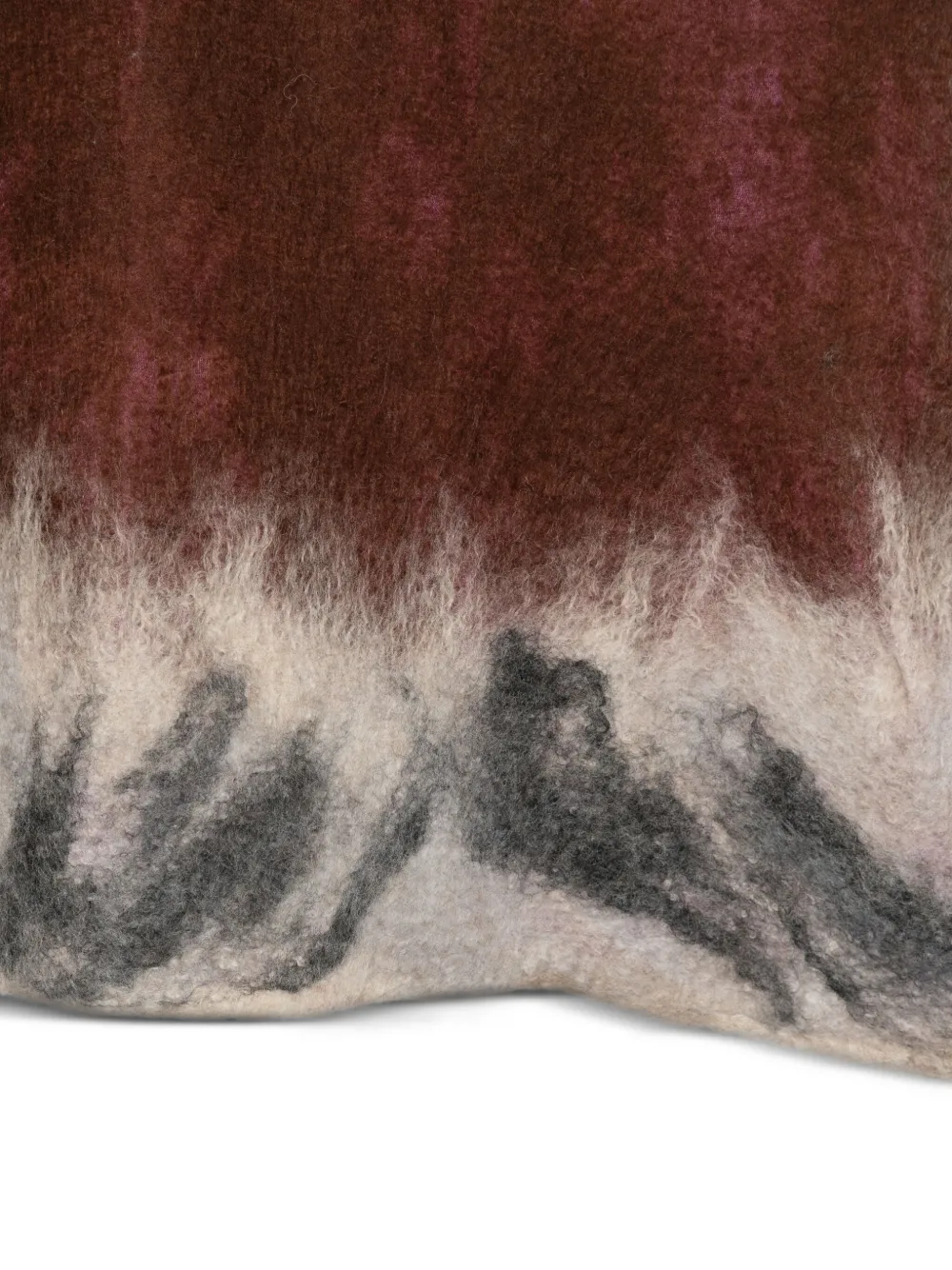  Silvana Jagged-edge Scarf - Red 