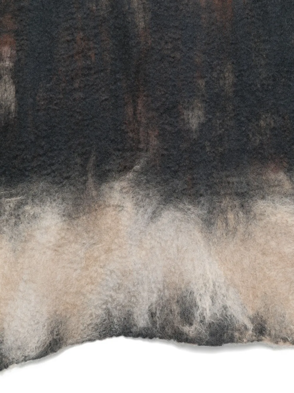  Silvana Jagged-edge Scarf - Grey 