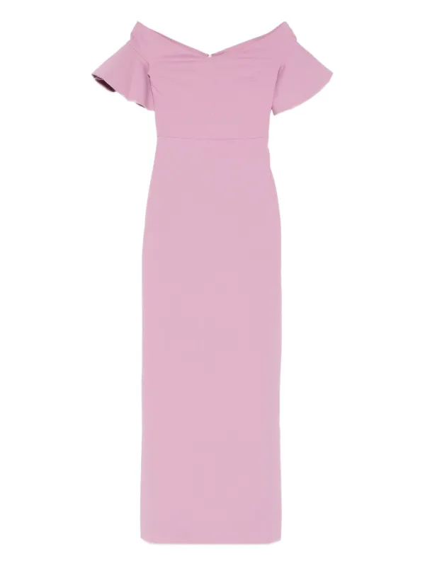 Solace London Cielo Maxi Dress in Purple