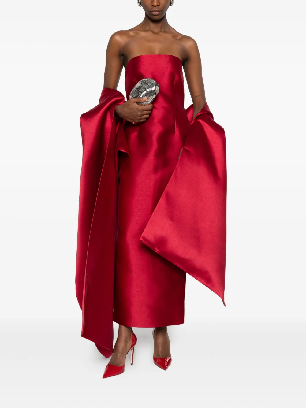 Solace London Renee maxi dress - Rood