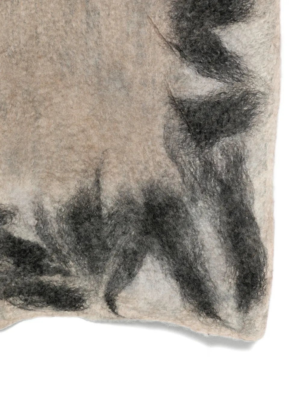  Silvana Jagged-edge Scarf - Grey 