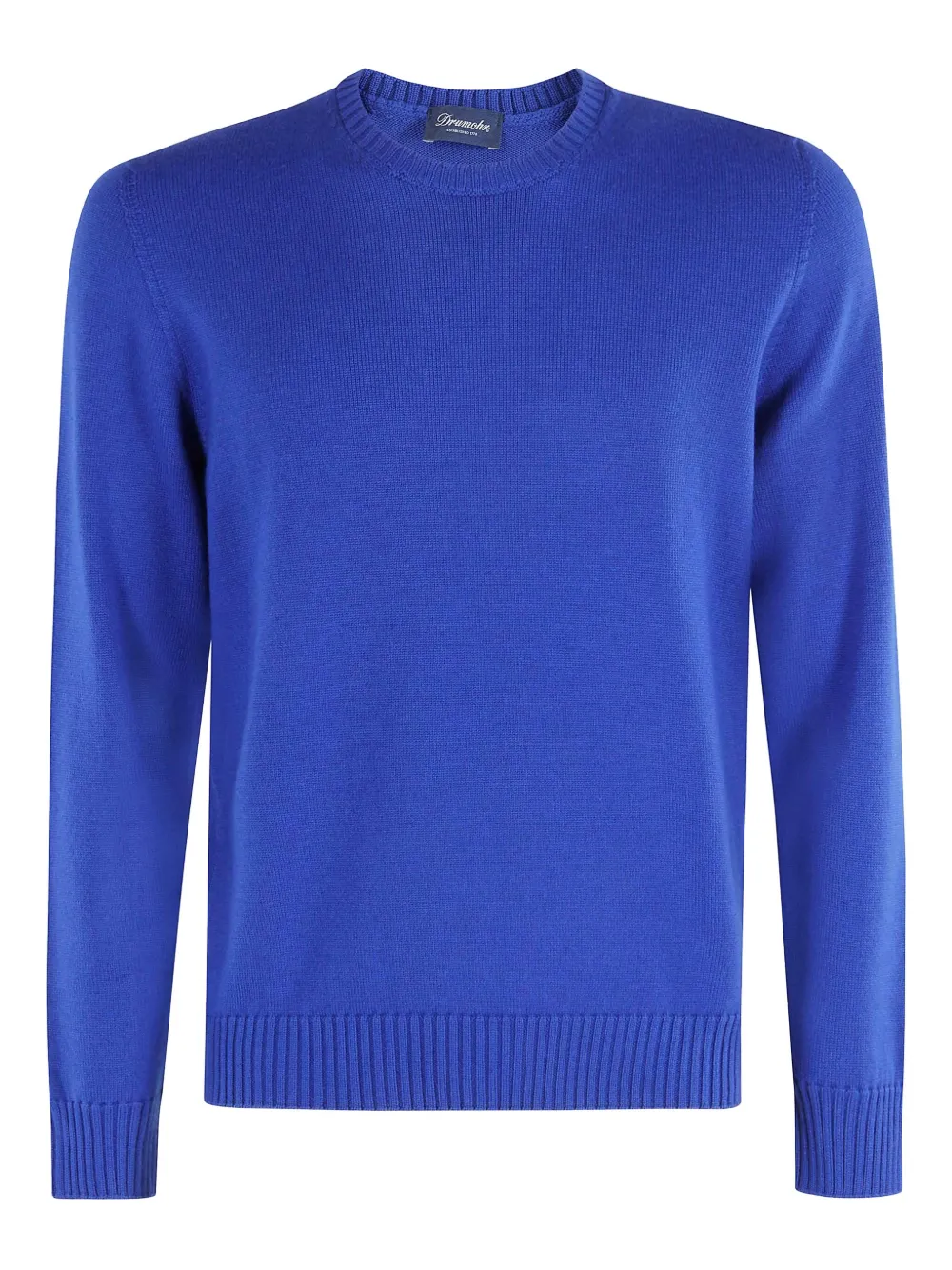 Drumohr ribbed knit sweater | Blue | Image 1
