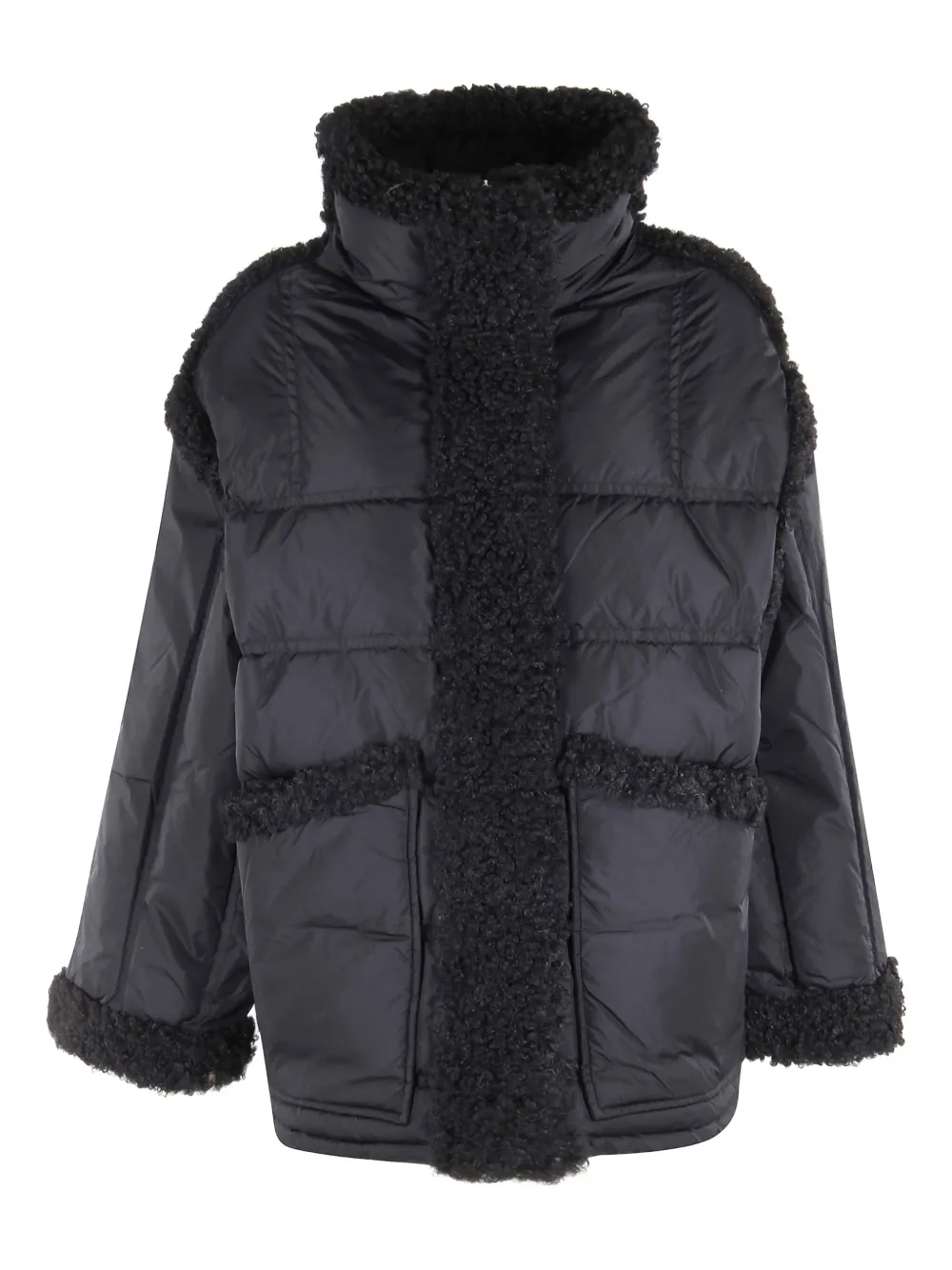 Stand Studio Dorothy Puffer Jacket In Black