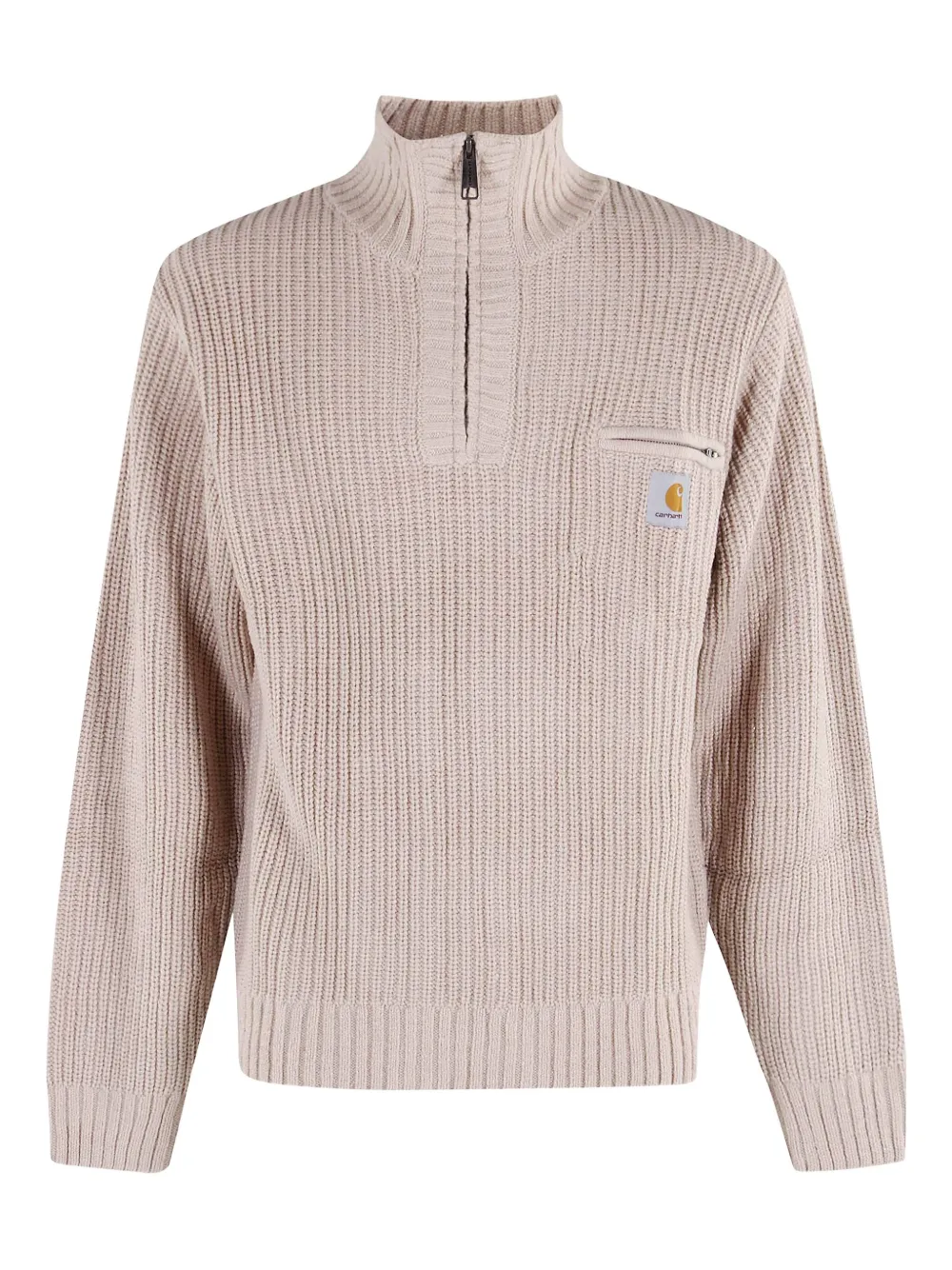 Carhartt Detroit Half-zip Pocket Sweater In Pink